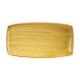 Piatto Rettangolare Stonecast Mustard Yellow Churchill - per ristoranti - Imballo 6 pz
