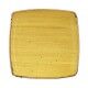 Piatto Quadro Stonecast Mustard Yellow per ristoranti - Imballo 6 pz