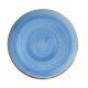 Piatto Piano Coupe 21.7 cm Cornflower Blue per ristoranti - Imballo 12 pz