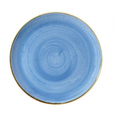 Piatto Piano Coupe 16.5 cm Cornflower Blue Churchill per ristoranti e hotel - Imballo 12 pz