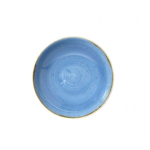 Piatto Fondo Coupe 24.8 cm Cornflower Blue Churchill per hotel - Imballo 12 pz