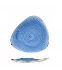 Piatto Piano Triangolare 31.1 cm Cornflower Blue Churchill per ristoranti' - Imballo 6 pz