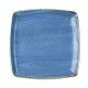 Piatto Quadro Stonecast Cornflower Blue per ristoranti e hotel - Imballo 6 pz