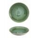 Piatto Fondo Coupe Stonecast Samphire Green - Churchill - per hotel - Imballo 12 pz