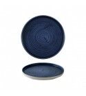 Piatto Piano Walled 26 cm Stonecast Plume Ultramarine - per hotel - Imballo 6 pz