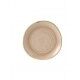 Piatto Piano Organic 18.6 cm Nutmeg Cream Churchill per hotel - Imballo 12 pz