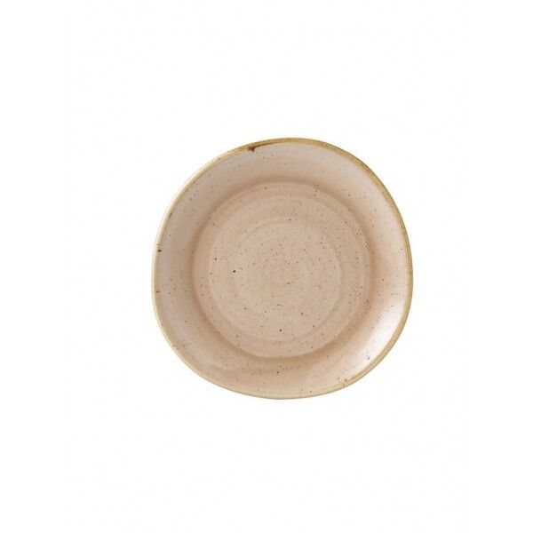Piatto Piano Organic 18.6 cm Nutmeg Cream Churchill per hotel - Imballo 12 pz