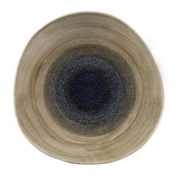 Piatto Piano Organic 28.6 cm Stonecast Aqueous Bayou Churchill per ristoranti - Imballo 12 pz