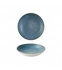 Piatto Fondo Coupe Stonecast Raw Teal - ristorante - Imballo 12 pz