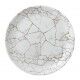 Piatto Piano Coupe Studio Prints Kintsugi Agate Grey per ristoranti - Imballo 12 pz