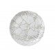 Piatto Piano Coupe 21.7 cm Agate Grey Studio Prints Kintsugi per ristoranti - Imballo 12 pz