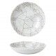 Piatto Fondo Coupe 24.8 cm Studio Prints Kintsugi Agate Grey per hotel - Imballo 12 pz