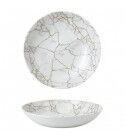 Piatto Fondo Coupe 24.8 cm Studio Prints Kintsugi Agate Grey per hotel - Imballo 12 pz