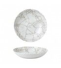Piatto Fondo Coupe 18.2 cm Studio Prints Kintsugi Agate Grey per hotel - Imballo 12 pz