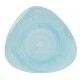 Piatto Triangolare 26.5 cm Canvas Breeze Stonecast - per ristoranti - Imballo 12 pz