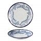 Piatto Fondo Coupe Organic 28 cm Harvest Mediterranean Blue - per ristoranti - Imballo 12 pz