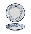 Piatto Fondo Coupe Organic 28 cm Harvest Mediterranean Blue - per ristoranti - Imballo 12 pz