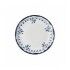 Piatto Piano Coupe Organic 23 cm blu per hotel - Imballo 12 pz