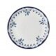 Piatti Piatto Piano Coupe Organic 27.5 cm Blue per ristoranti - Imballo 12 pz