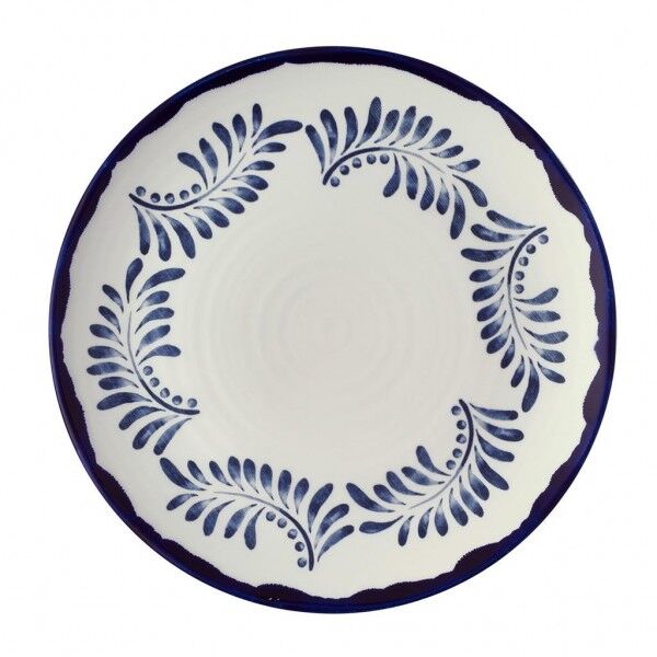 Piatto Piano Coupe Organic 29 cm Harvest Mediterranean Blue - ristoranti - Imballo 12 pz