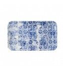 Piatto Rettangolare Organic 34.6x15.6 cm Porto Blue MCPBDOB21 Dudson - Imballo 6 pz