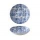 Piatto Fondo Coupe 18.2 cm Porto Blue per ristorazione - Imballo 12 pz
