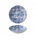 Piatto Fondo Coupe 18.2 cm Porto Blue per ristorazione - Imballo 12 pz