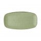 Piatto Rettangolare Stonecast Sage Green 35.5x19 cm - Churchill per hotel - Imballo 6 pz