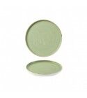 Piatto Piano Walled 21 cm Stonecast Sage Green per ristoranti - Imballo 6 pz