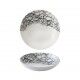Piatto Fondo Coupe Studio Prints Kintsugi Accents Quartz Black per ristoranti - Imballo 12 pz