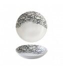 Piatto Fondo Coupe Studio Prints Kintsugi Accents Quartz Black per ristoranti - Imballo 12 pz