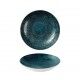 Piatto Fondo Coupe Studio Prints Homespun Chroma Marine per hotel - Imballo 12 pz