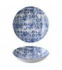 Piatto Fondo Coupe Porto Blue - per ristoranti - Imballo 12 pz