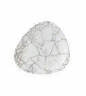 Piatto Piano Triangolare Grigio Agata 19.2 cm Churchill per ristoranti - Imballo 12 pz
