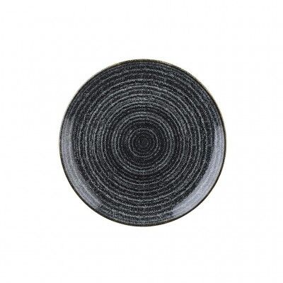 Piatto Piano Coupe 16.5 cm Charcoal Black Studio Prints - per hotel - Imballo 12 pz