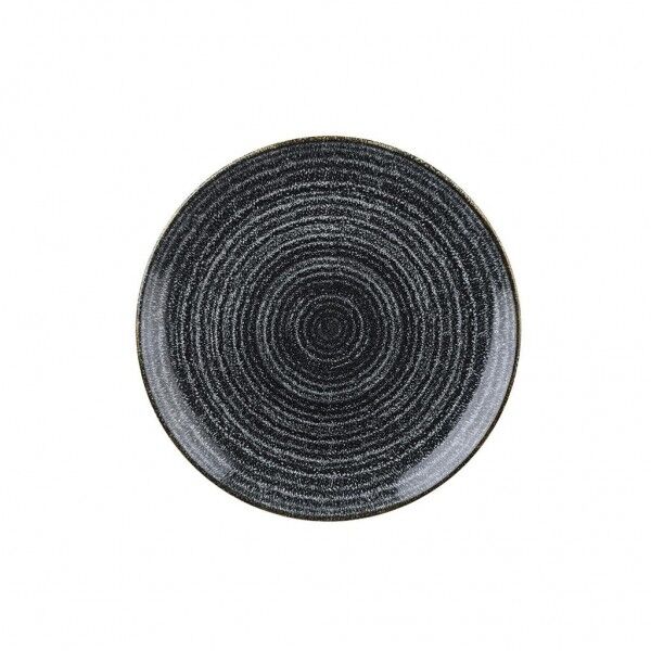 Piatto Piano Coupe 16.5 cm Charcoal Black Studio Prints - per hotel - Imballo 12 pz