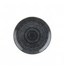 Piatto Piano Coupe 16.5 cm Charcoal Black Studio Prints - per hotel - Imballo 12 pz
