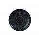Piatto Fondo Coupe 18.2 cm Studio Prints Homespun Charcoal Black per ristoranti - Imballo 12 pz