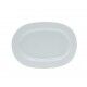 Piatto Ovale 39x28 cm Euro Costa Verde per ristoranti e hotel - Imballo 6 pz