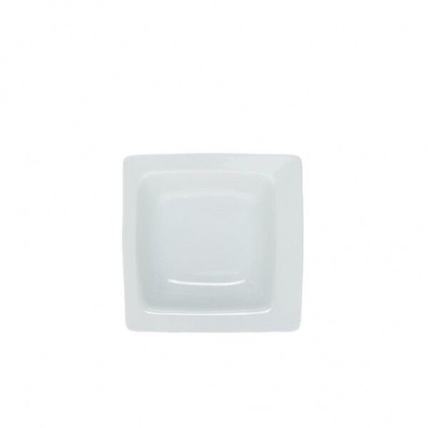 Piatto Fondo Quadro 18x18 per ristoranti e hotel - Imballo 6 pz