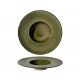 Piatto Gourmet Fondo 18 cm Saturno Ambitious Verde per hotel - Imballo 4 pz
