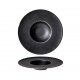 Piatto Gourmet Fondo 18 cm Angry Nero - Costa Verde per ristoranti - Imballo 4 pz