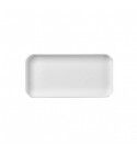 Piatto Rettangolare Fondo 26.5x13 cm per ristoranti - dimensioni 26.5x13 cm - Imballo 6 pz