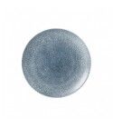 Piatto Piano Coupe 28.8 cm Studio Prints Raku Topaz Blue - Churchill per ristoranti - Imballo 12 pz