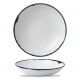 Piatto Fondo Coupe 24.8 cm Harvest Ink HVINEVB91 Dudson - per ristorazione - Imballo 12 pz