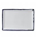 Piatto Rettangolare 34.5x23.3 cm Ink Harvest HVINDR341 per ristorazione - Imballo 6 pz