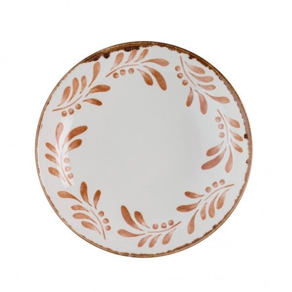 Piatto Piano Coupe Terracotta Dudson Harvest Mediterranean - Imballo 12 pz