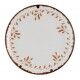 Piatto Piano Coupe Terracotta 26 cm Harvest Mediterranean per ristoranti - Imballo 12 pz