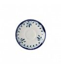 Piatto Per Tazza Cappuccino 15.6cm Blue Harvest Mediterranean - ristoranti - Imballo 12 pz