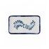 Piatto Rettangolare Organic 27x16 cm Harvest Mediterranean Blue - per ristoranti - Imballo 12 pz